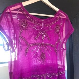 Show stopping Free People Top. Easy Breezy